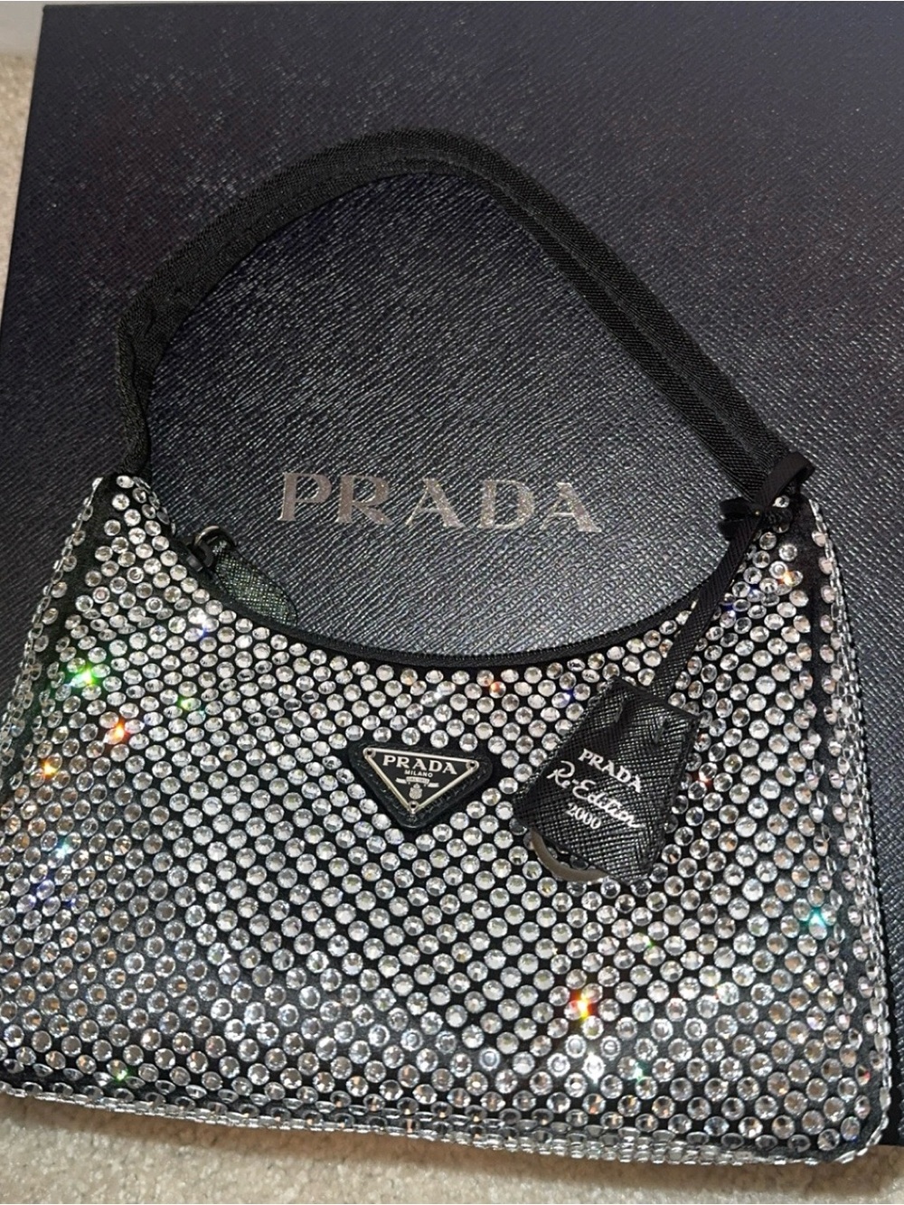 Prada Crystal Re-Edition 2000 Bag